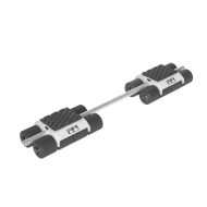   DUO12 SILVER NEHÉZGÉPSZÁLLÍTÓ ZSÁMOLY PÁR, 12T/PÁR, FIX, 2x8 GÖRGŐ