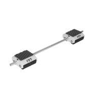   DUO6 SILVER NEHÉZGÉPSZÁLLÍTÓ ZSÁMOLY PÁR, 6T/PÁR, FIX, 2x4 GÖRGŐ