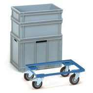 EURO doboz alváz 13580, rakfelület 605 x 405 mm, 250 kg