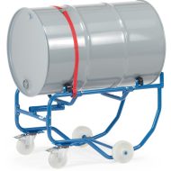 Hordótartó keret 2015, kerekekkel, 200 l hordóhoz, 250kg