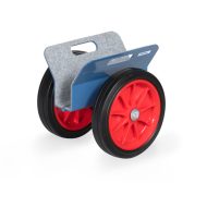 Lapszállító görgő 4155, tömörgumi, V-profil, 250 kg