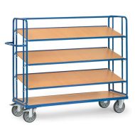   Polcos kocsi 4255 dönthető, 4 polccal, Rf. 1.250 x 610 mm, 500 kg
