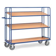   Polcos kocsi 4296 dönthető, 3 polccal, Rf. 1.650 x 610 mm, 500 kg
