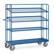   Polcos kocsi 4495 dönthető, 4 polccal, Rf. 1.250 x 610 mm, 500 kg