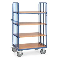   Polcos kocsi 8311 rácsos fallal, rakfelület 1.000 x 600 mm, 600 kg