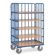   Polcos kocsi 8353-1 rácsos fallal, rakfelület 1.200 x 800 mm, 600 kg