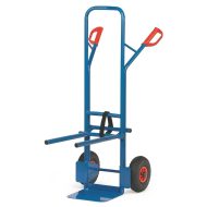   Székszállító molnárkocsi B1335V, rakfelület 250x320, 300 kg, tömörgumi kerekekkel