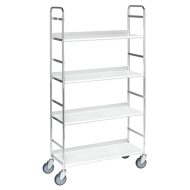   Könyvtári, irodai szállítókocsi KONGAMEK KM151S4, 200 kg