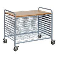   Szárítókocsi KONGAMEK KM152975, rakfelület 890 x 550 mm, 100 kg