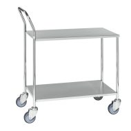 Rozsdamentes asztalkocsi KONGAMEK KM272B, 200 kg