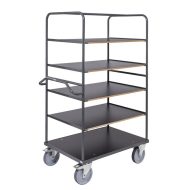   Polcos kocsi KONGAMEK KM338-3B-ERGO, rakfelület 1300 x 800 mm, 500 kg