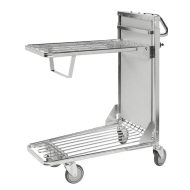   Ergonomikus kocsi KONGAMEK KM4202-FB-ERGO, FÉK NÉLKÜL, rakfelület 965 x 520 mm, 300 kg