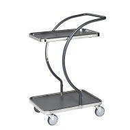   Design tálalókocsi KONGAMEK KM96200 C-LINE, rakfelület 595 x 360 mm, 120 kg