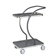   Design tálalókocsi KONGAMEK KM96200 C-LINE, rakfelület 595 x 360 mm, 120 kg