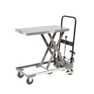   Emelőasztal kézi ollós, M-LT-150, rakfelület 700x400, 150 kg