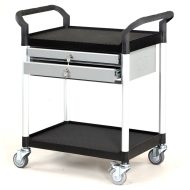 Asztalkocsi MATADOR 909B-2L, rakfelület 850x480mm, 250kg