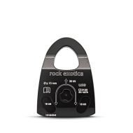 Machined Rescue Pulley (Single/Black)