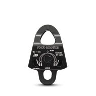 Machined Rescue Pulley (Double/Black)
