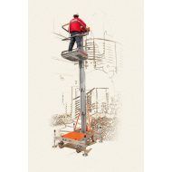 ELEVAH 61 SZEMÉLYEMELŐ MUNKAÁLLVÁNY 200KG/M.MAG:6,1M